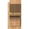Ekena Millwork Merced Slat Rough Sawn Outlooker, Western Red Cedar, 8"W x 16"D x 16"H OUT08X16X16MRC06RWR - alternate 3